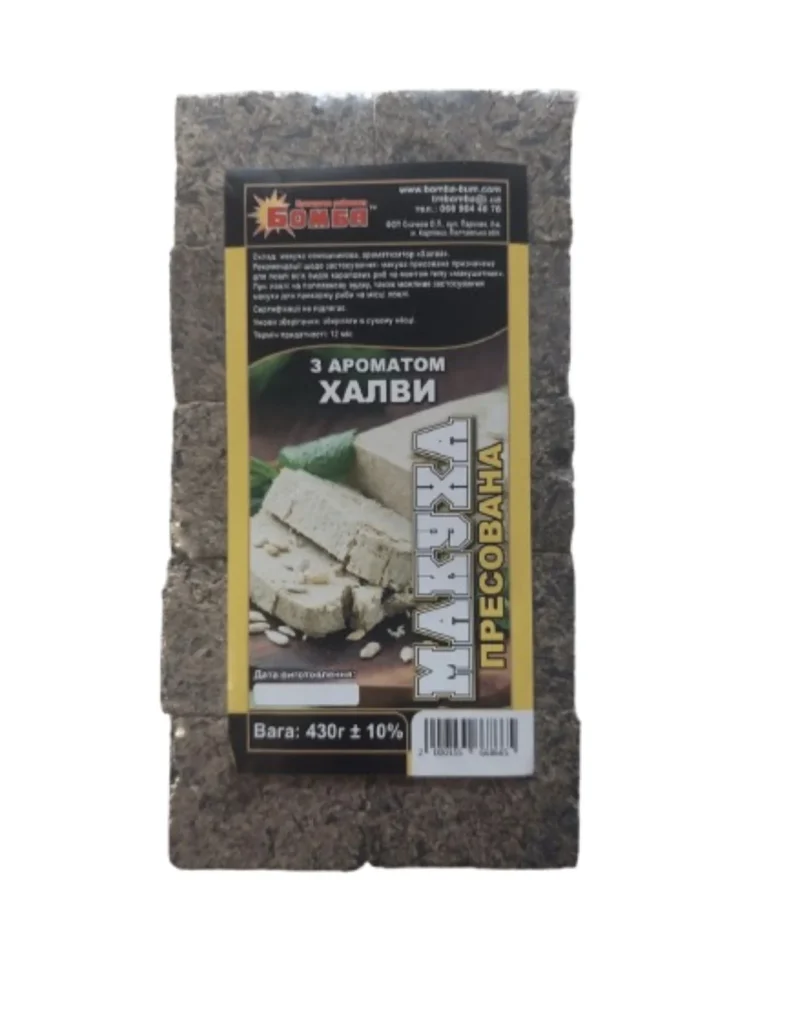 Пресована макуха Бомба з ароматом “Халви” 430г